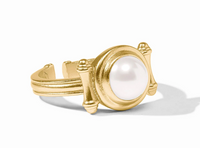 Bamboo Stone Ring | Pearl