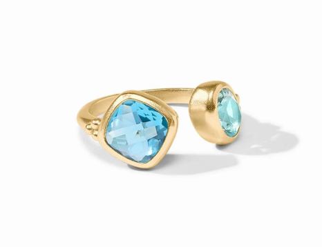 Kaleidoscope Ring | Bahamian Blue