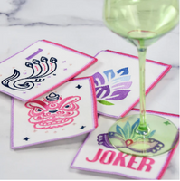 Soiree Mahjong Tile Cocktail Napkins