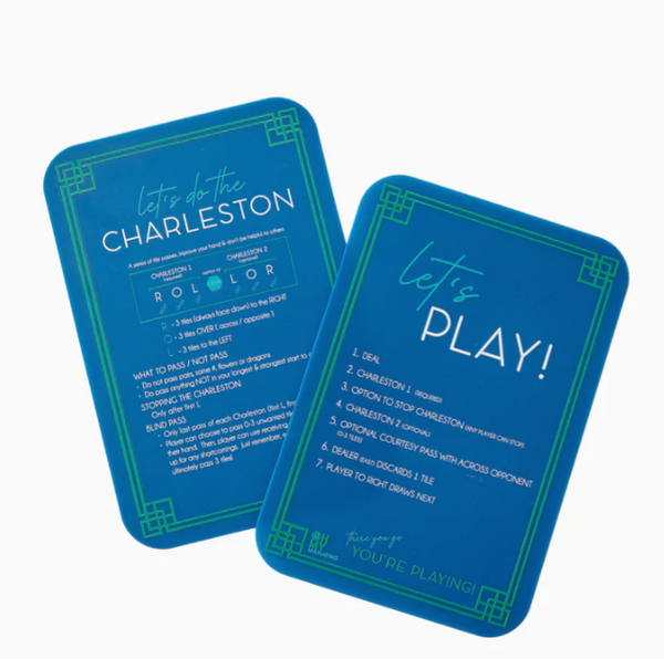 Blue Mahjong Tile Shufflers