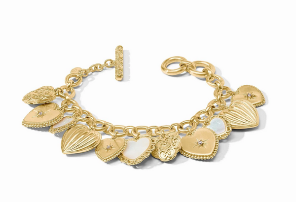 Heart Charm Bracelet