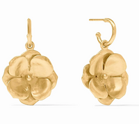Bloom Hoop & Charm Earrings