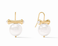 Bamboo Pearl Earrings