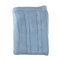 Cashmere Like Blanket | Blue