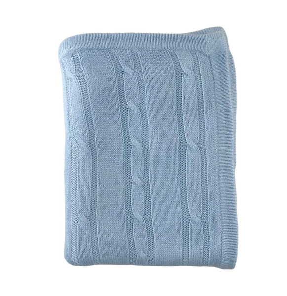 Cashmere Like Blanket | Blue