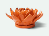 Ceramic Flower Dahlia | Orange