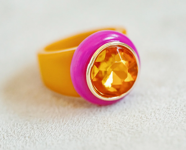 City Girl Ring Small | Sangria