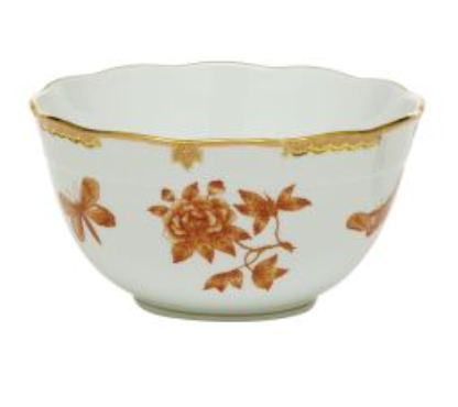 Queen Victoria Round Bowl | Rust