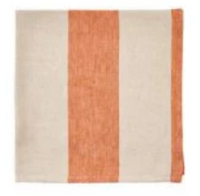 Urban Stripe Napkin | Terracotta