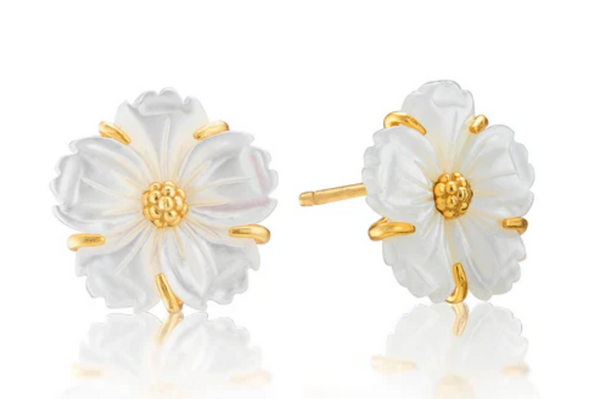 Mermaid Garden Petite Stud Earrings