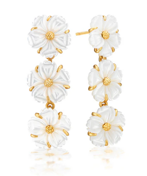 Mermaid Garden Petite Linear Earrings