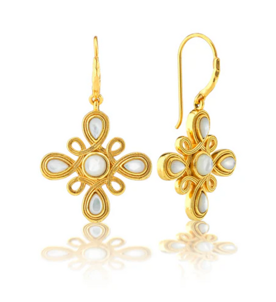 Monique Gem Dangle Earrings