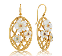 Villandry Lattice Earrings | Multi