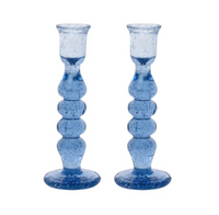Provence 7" Candlestick Pair | Chambray