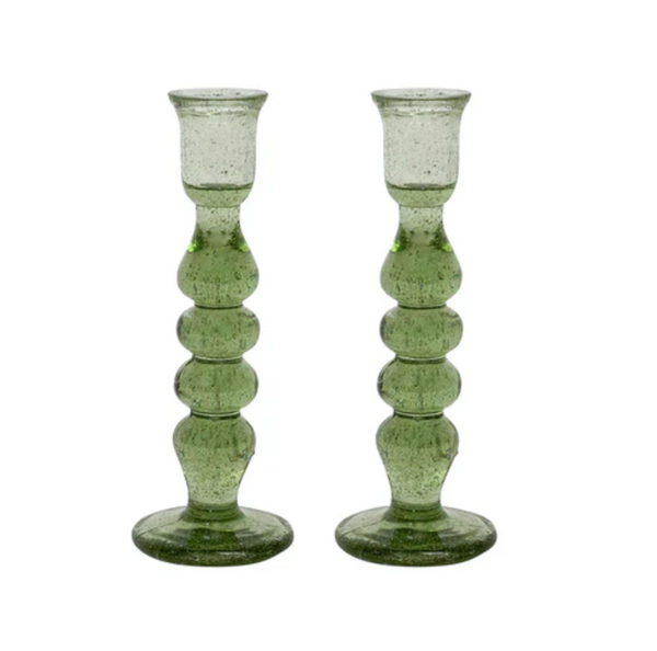 Provence 7" Candlestick Pair | Basil