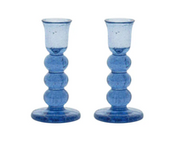 Provence 5" Candlestick Pair | Chambray