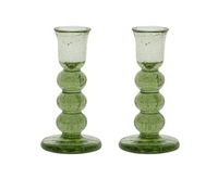 Provence 5" Candlestick Pair | Basil