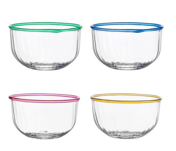 Nell 4.5" Bowl Assorted Set of 4