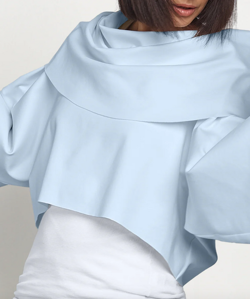 Scuba Jackie O Top | Sky