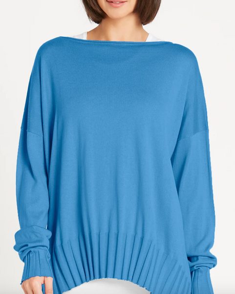 Ribbed Boatneck | Marina
