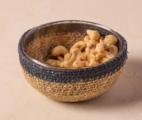 Hydra Woven Seagrass Bowl | Navy