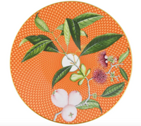 Tresor Fleuri Dessert Plate | Orange Pomme Deau