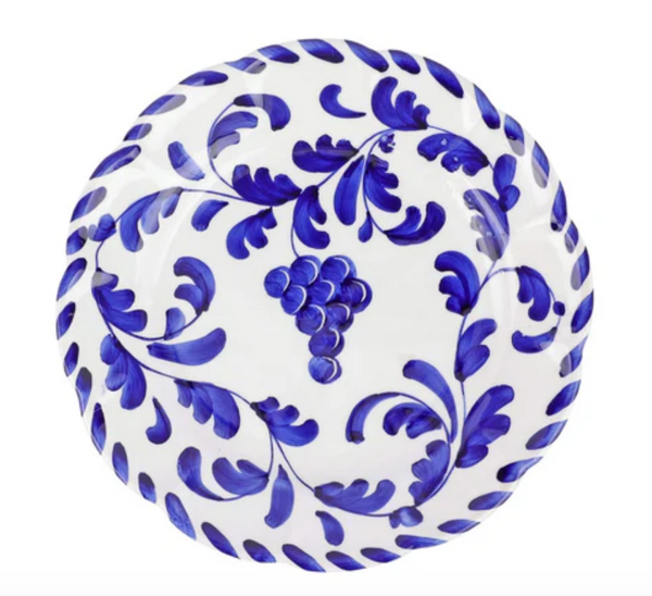 Arezzo Salad Plate | Cobalt