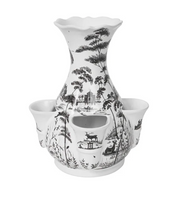 Country Estate Tulipiere 11.5" Vase | Flint Grey