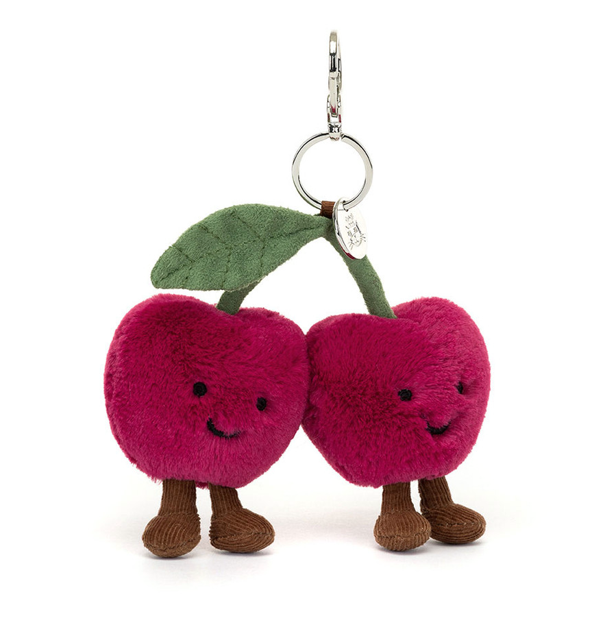 Amuseables Cherries Bag Charm – Peachtree Place
