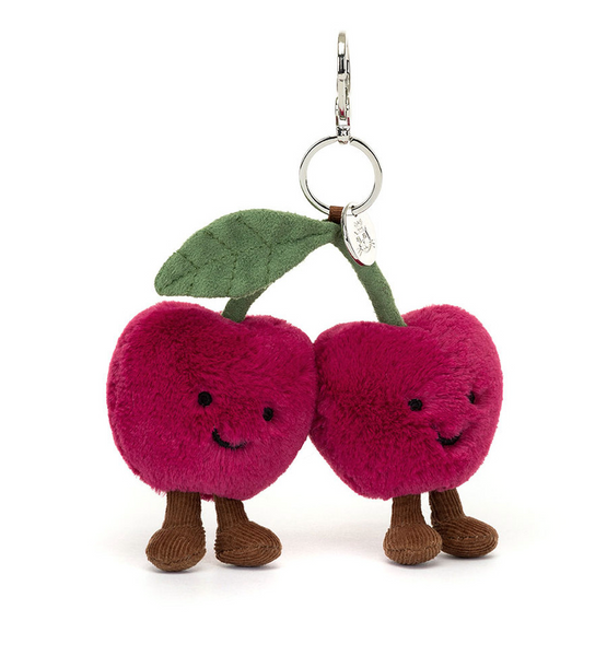 Amuseables Cherries Bag Charm
