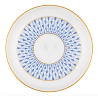 Art Deco Tea Saucer | Blue