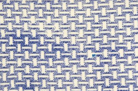 Large Party Platter | Wicker Cobalt