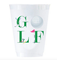 Golf Icons Shatterproof Cups | Set 8