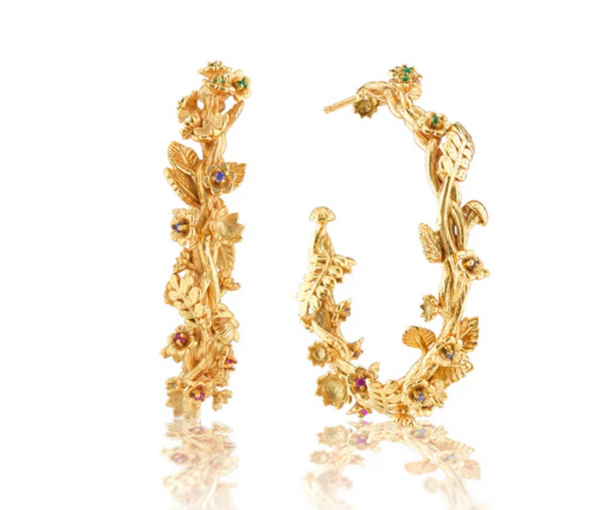 Meadow Grande Hoop | Gold