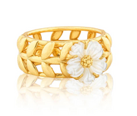 Villandry MOP Fleur Vine Ring | Size 6