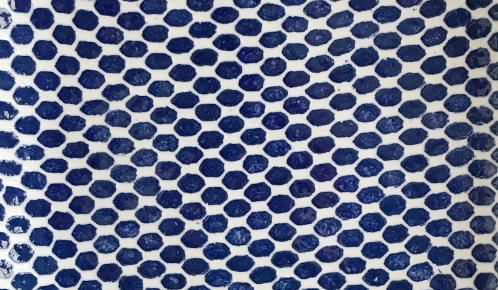 Medium Stax Tray | Dot Cobalt