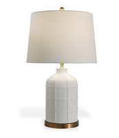 Bamboo Garden Lamp | Cream