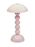 Bobbin Wireless LED Lamp | Pale Pink