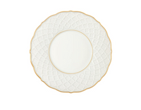 Empire Tea Saucer | White and Gold