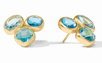 Kaleidoscope Statement Stud | Bahamian Blue