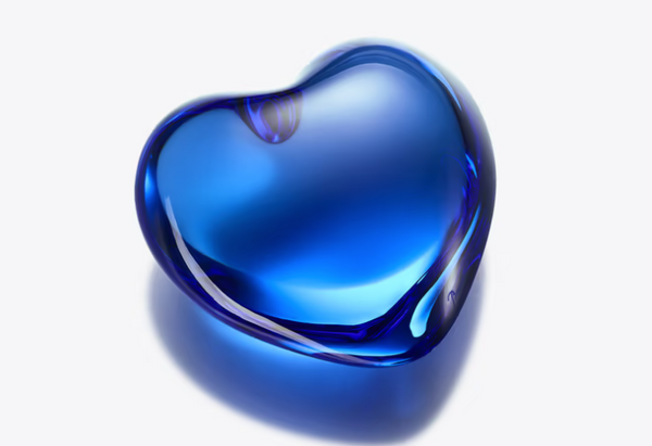 Coeur Amor Heart | Blue