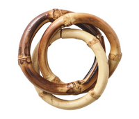 Bamboo trinity Napkin Ring | Natural