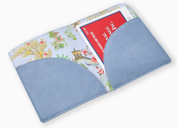 Periwinkle Mahjong Card Folio