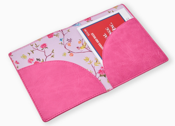 Hot Pink Mahjong Card Folio