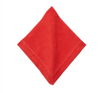 Signature Washed Linen Napkin | Coral