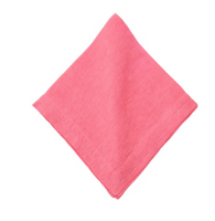 Signature Washed Linen Napkin | Pink