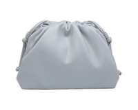 Smooth Cloud Clutch | Light Blue
