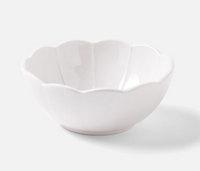 Iris Scallop Serving Bowl