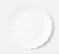 Iris Scallop Round Platter