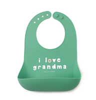 I Love Grandma Wonder Bib